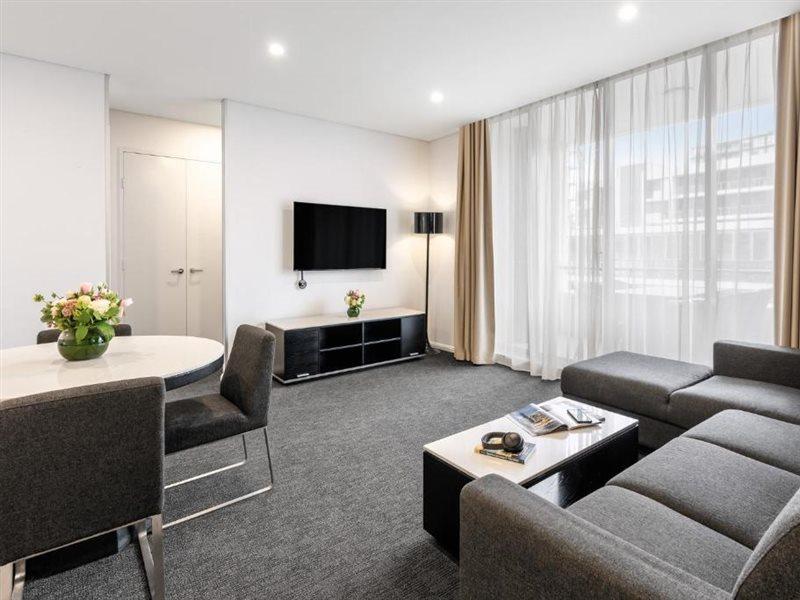 เมอริตัน สวีท เซตแลนด์ Aparthotel ซิดนีย์ ภายนอก รูปภาพ Living room