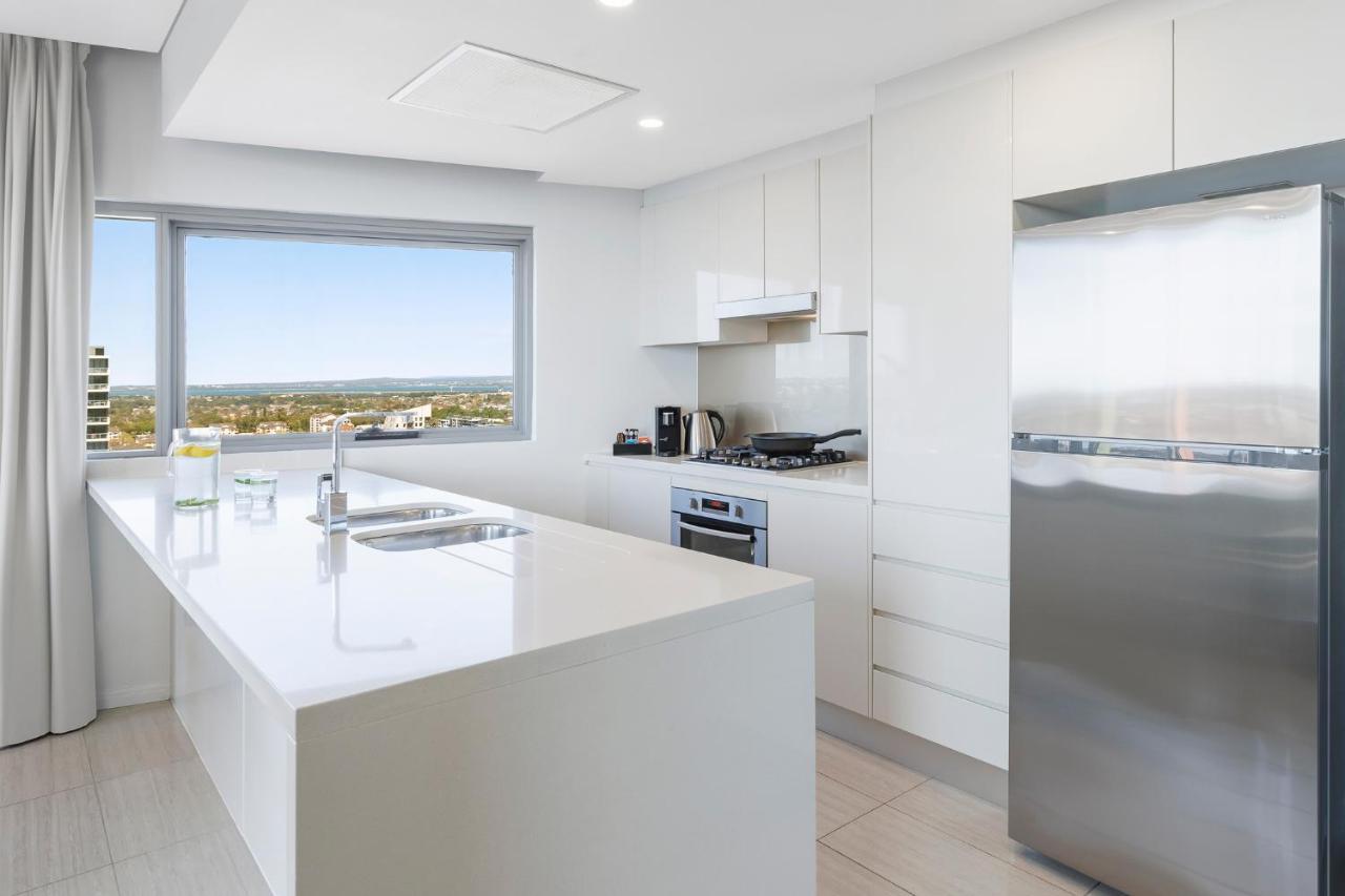เมอริตัน สวีท เซตแลนด์ Aparthotel ซิดนีย์ ภายนอก รูปภาพ The kitchen of a typical apartment