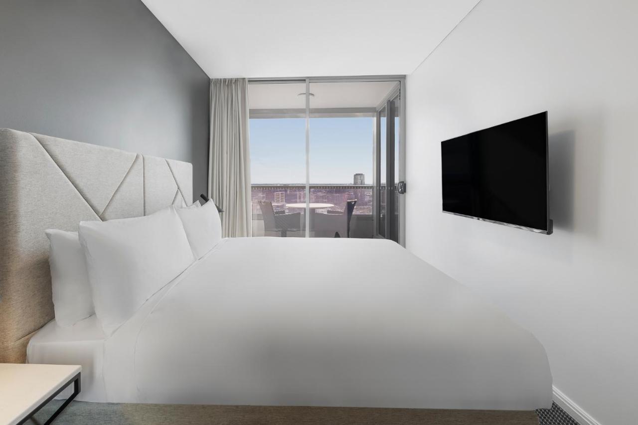 เมอริตัน สวีท เซตแลนด์ Aparthotel ซิดนีย์ ภายนอก รูปภาพ A bedroom at the hotel